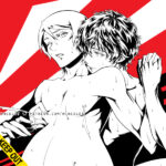 Persona 5 - Akira Kurusu x Yusuke Kitagawa (BW ver)［女神異聞錄5｜主喜多（黑白版）］