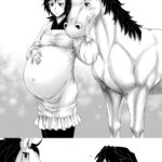 [Fan Comic] Horse Tanjiro × Mpreg Giyu［二創漫畫］炭治馬×孕勇