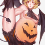 Pumpkin Demon｜南瓜小惡魔（Drawlloween 2020）